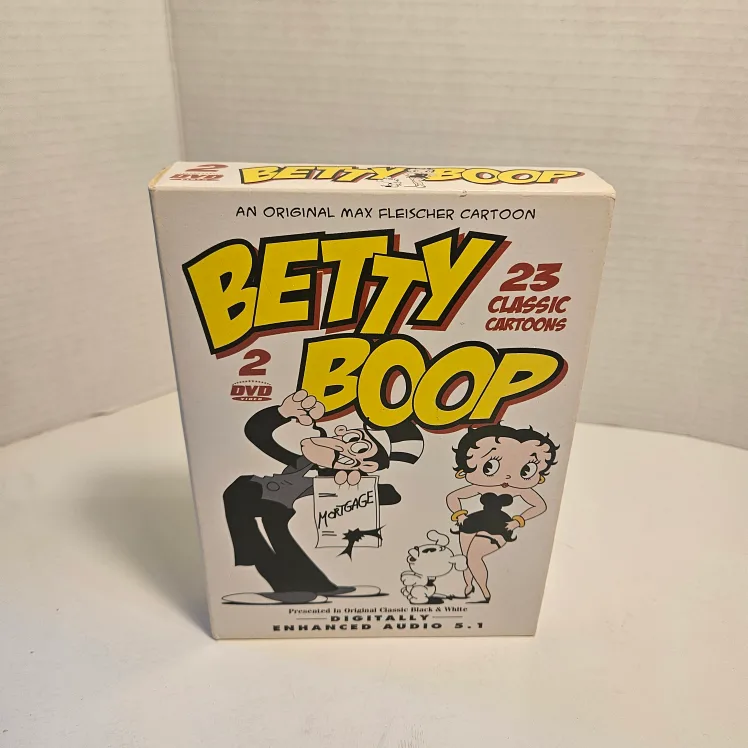 Classic Betty Boop Cartoons (DVD, 2004, 2-Disc Set) thumbnail