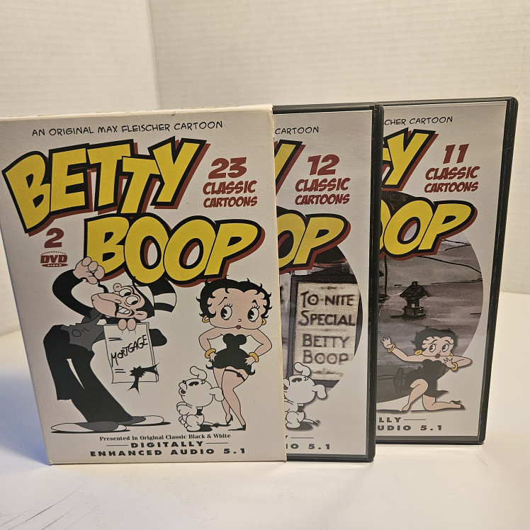 Classic Betty Boop Cartoons (DVD, 2004, 2-Disc Set) - photo 4