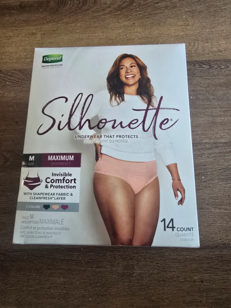Depend Silhouette Underwear - Medium - 14 Count thumbnail