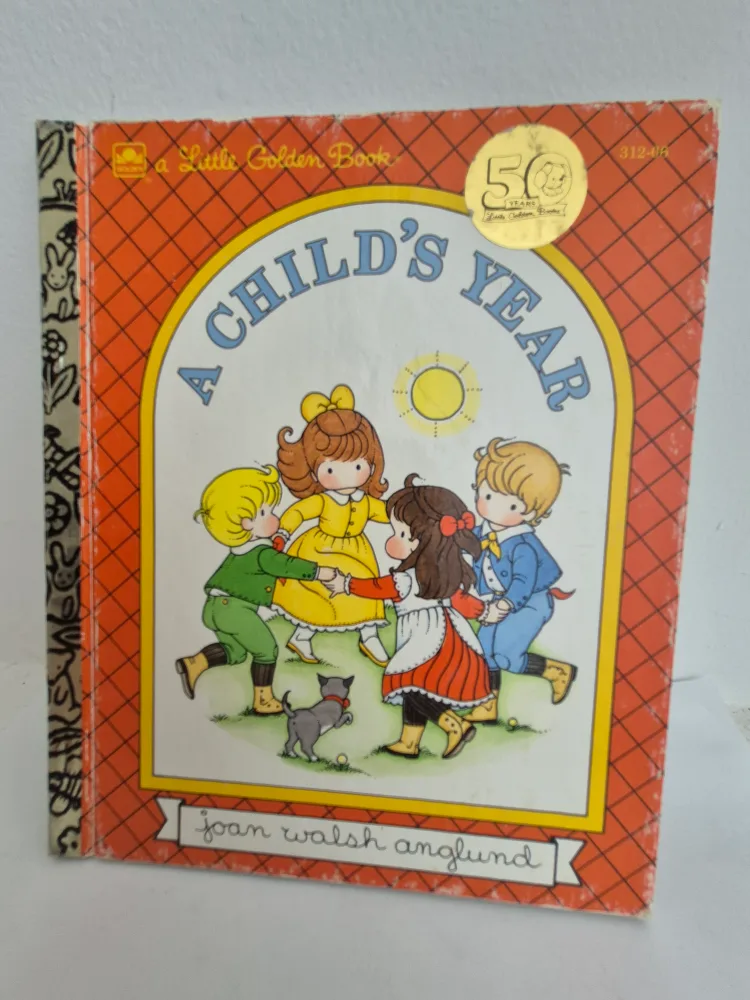 A Child's Year, Little Golden Book by Joan Walsh Angland thumbnail