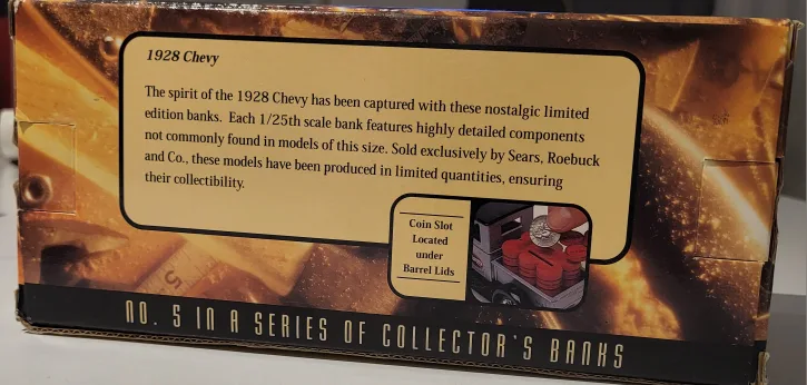 1928 Chevy Pickup Craftsman Tool Die Cast Metal image indicator(2)