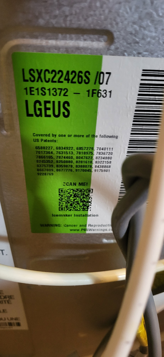 LG Side-by-Side Refrigerator - photo 3