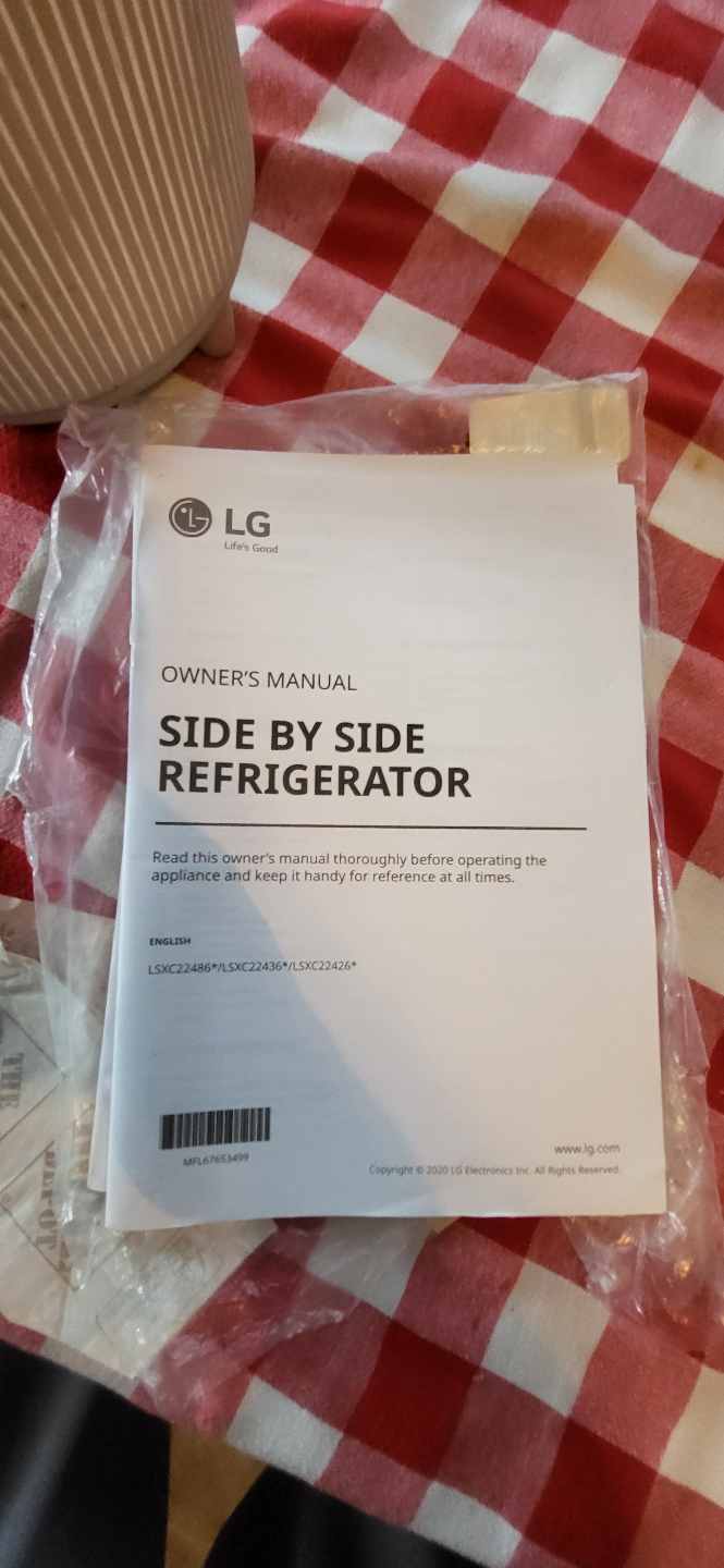 LG Side-by-Side Refrigerator - photo 4