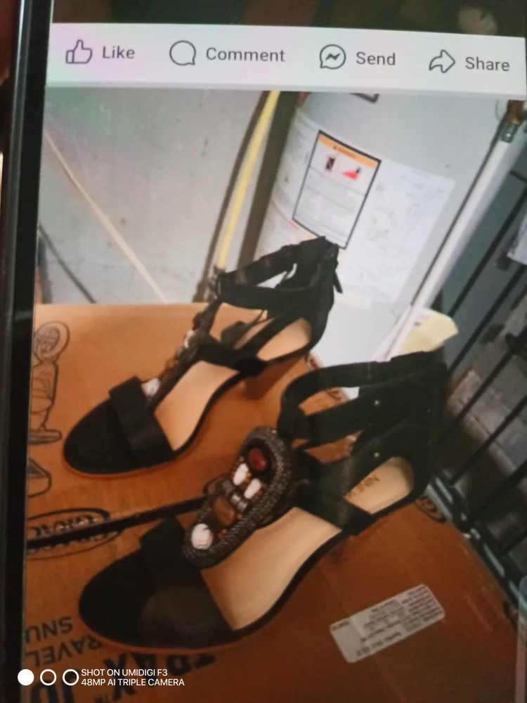 Nine West Black Heels Pointy thumbnail