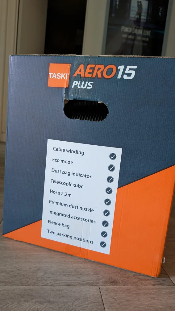 TASKI AERO 15 PLUS Canister Vacuum - New in Box image indicator(3)