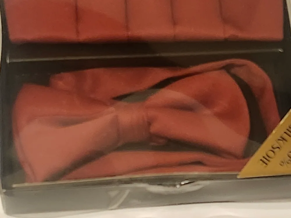 Crimson Bow Tie and Cummerbund Set thumbnail