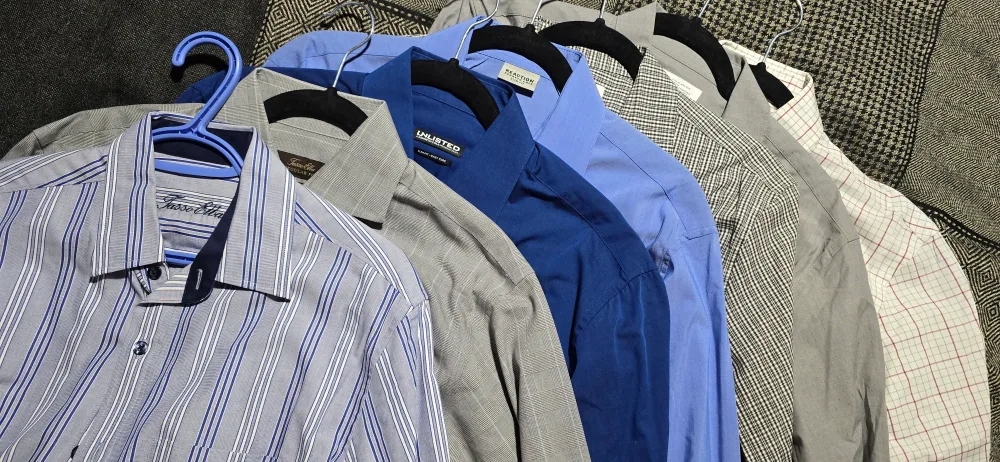 7 x Men's Dress Shirts M thumbnail
