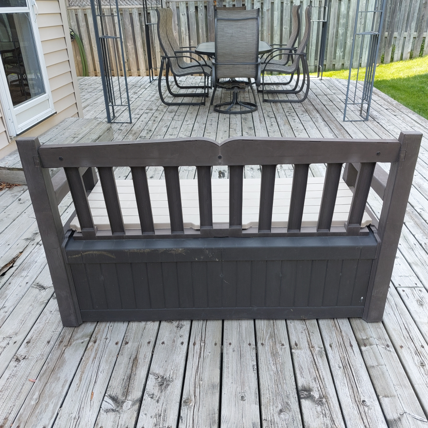 Outdoor Storage Bench - photo 3