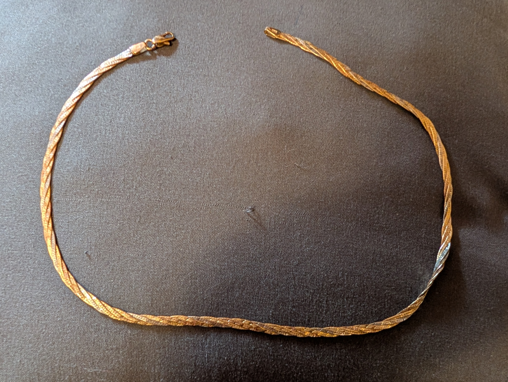 14 K gold necklace- Italy - photo 2