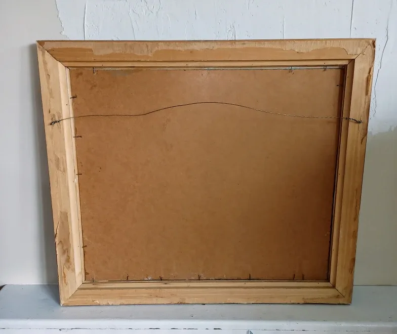 Vintage Bunratty Castle Painting 26x29½inch image indicator(2)