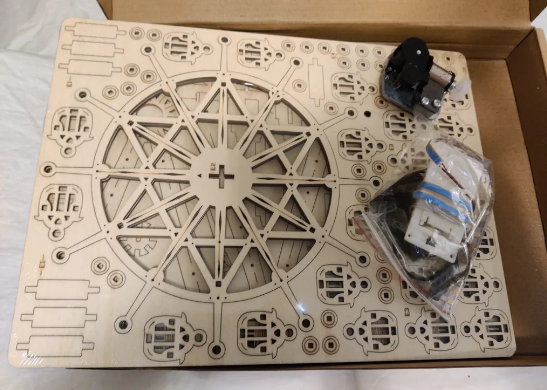 Musical Ferris Wheel Mechanical 3D Puzzle image indicator(3)