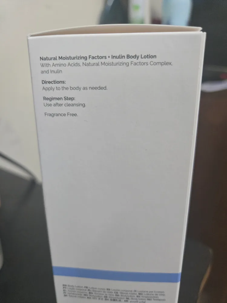 The Ordinary Natural Moisturizing Factors + Inulin Body Lotion image indicator(2)