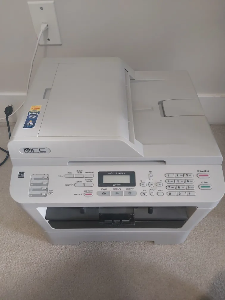 Brother MFC-7360N All-in-One Laser Printer (Black and white) thumbnail