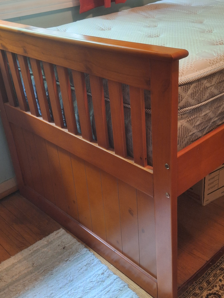 bed with pullout second bed includes 2 mattresses incl - photo 2