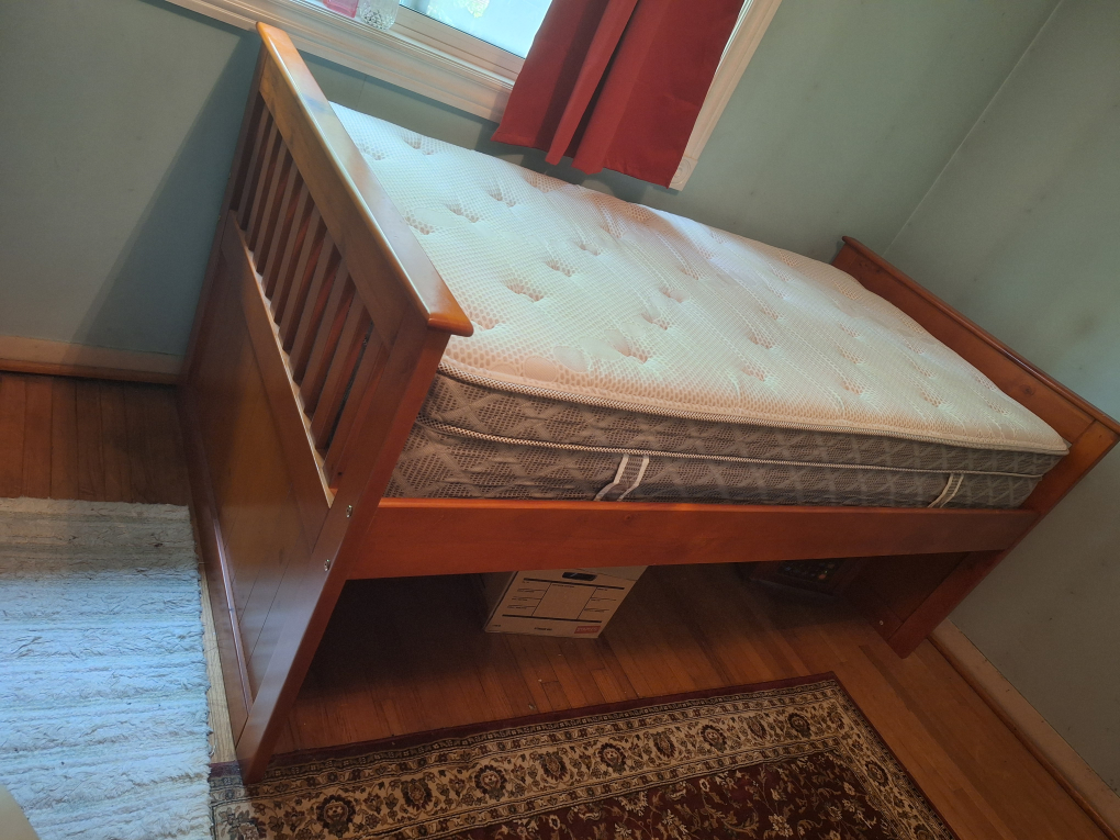 bed with pullout second bed includes 2 mattresses incl - photo 3