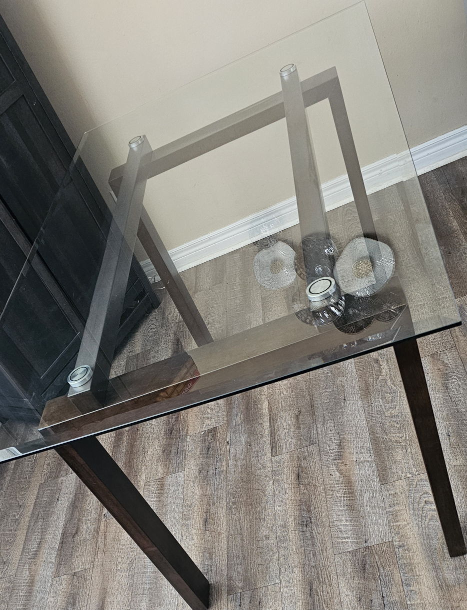 Glass Top Dining Table - photo 3