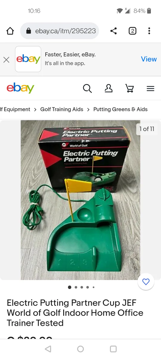 Electric Putting Partner Golf Trainer image indicator(3)