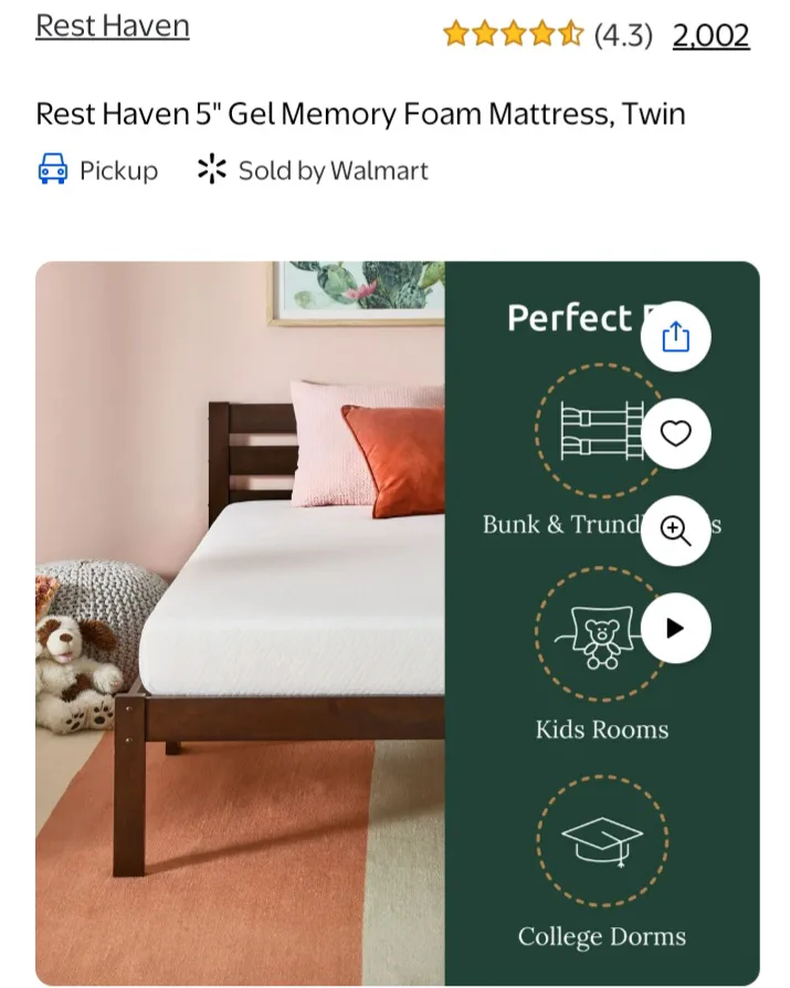 2 Twin memory foam mattress image indicator(3)