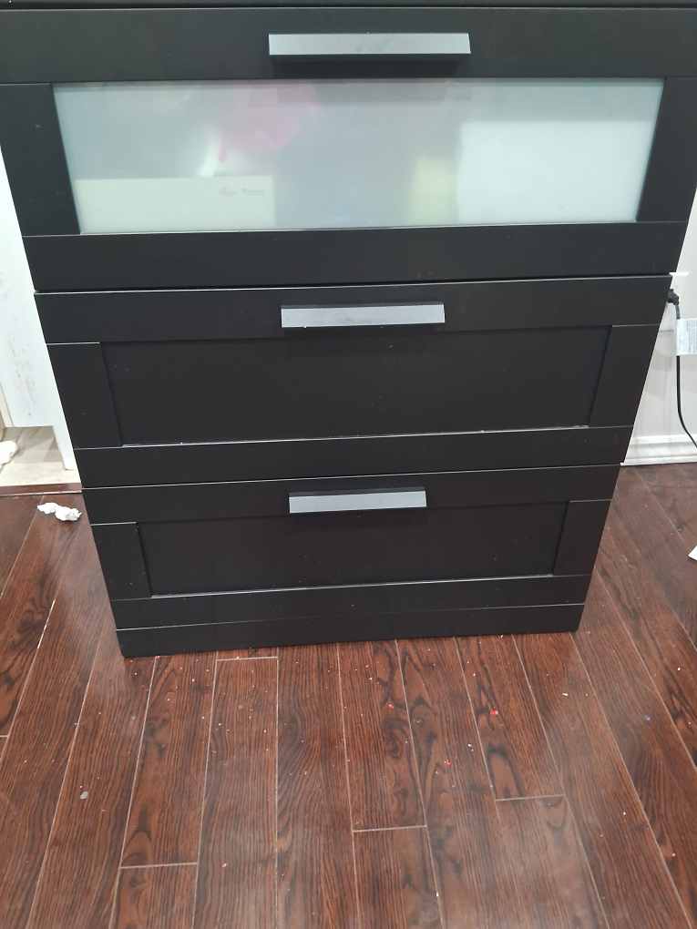 Black Chest of Drawers