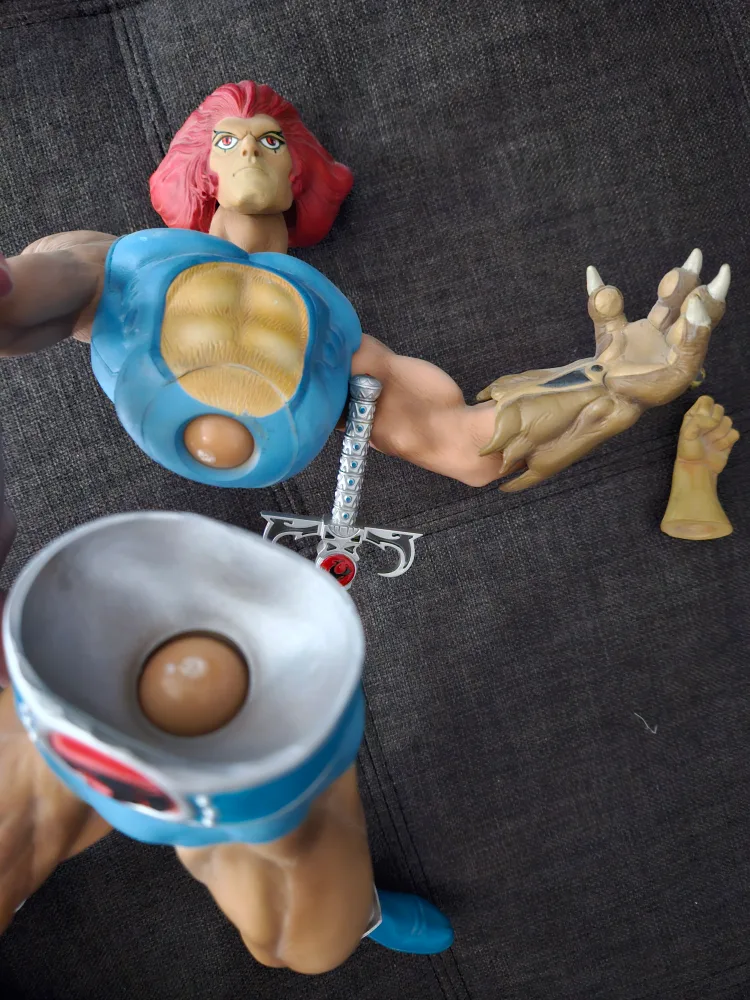Thundercats Lion-O Action 14" Figure with Sword image indicator(3)