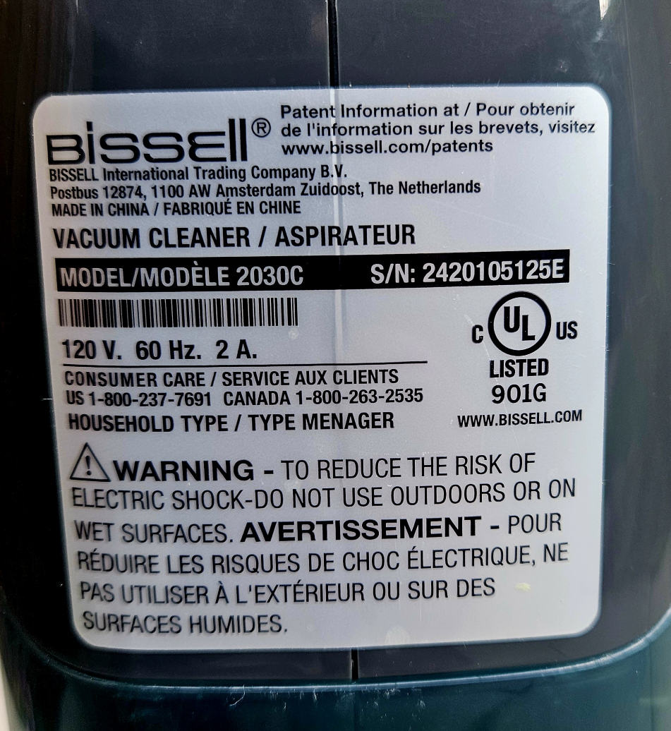 Bissell Vacuum Cleaner - photo 4
