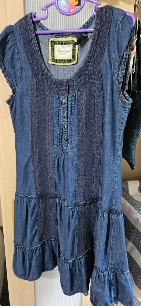 Guess Jeans Denim Dress Size XL thumbnail