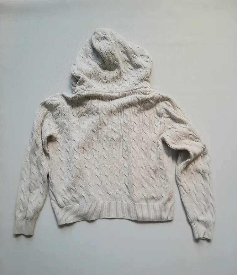 Brandy Melville MH123L Knit Zip Up Hoodie image indicator(2)