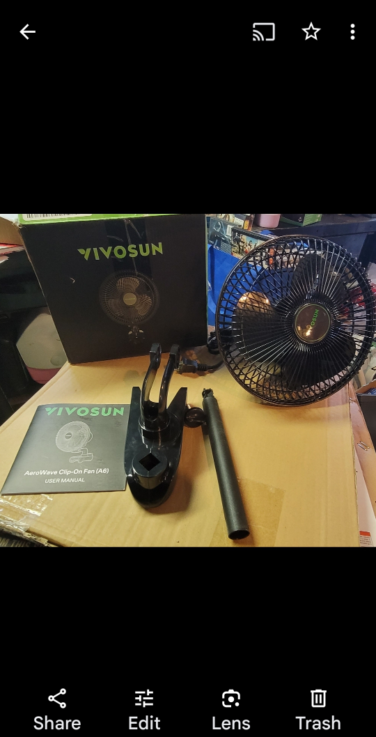 New Clip-On Fan