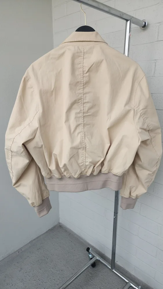 Beige Bomber Jacket image indicator(4)