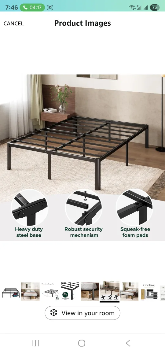 Zinus Platform Bed Frame - Queen image indicator(3)