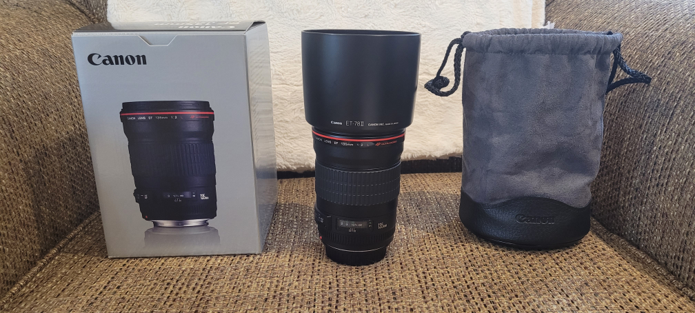 Canon EF 135mm F2 L Series Lens