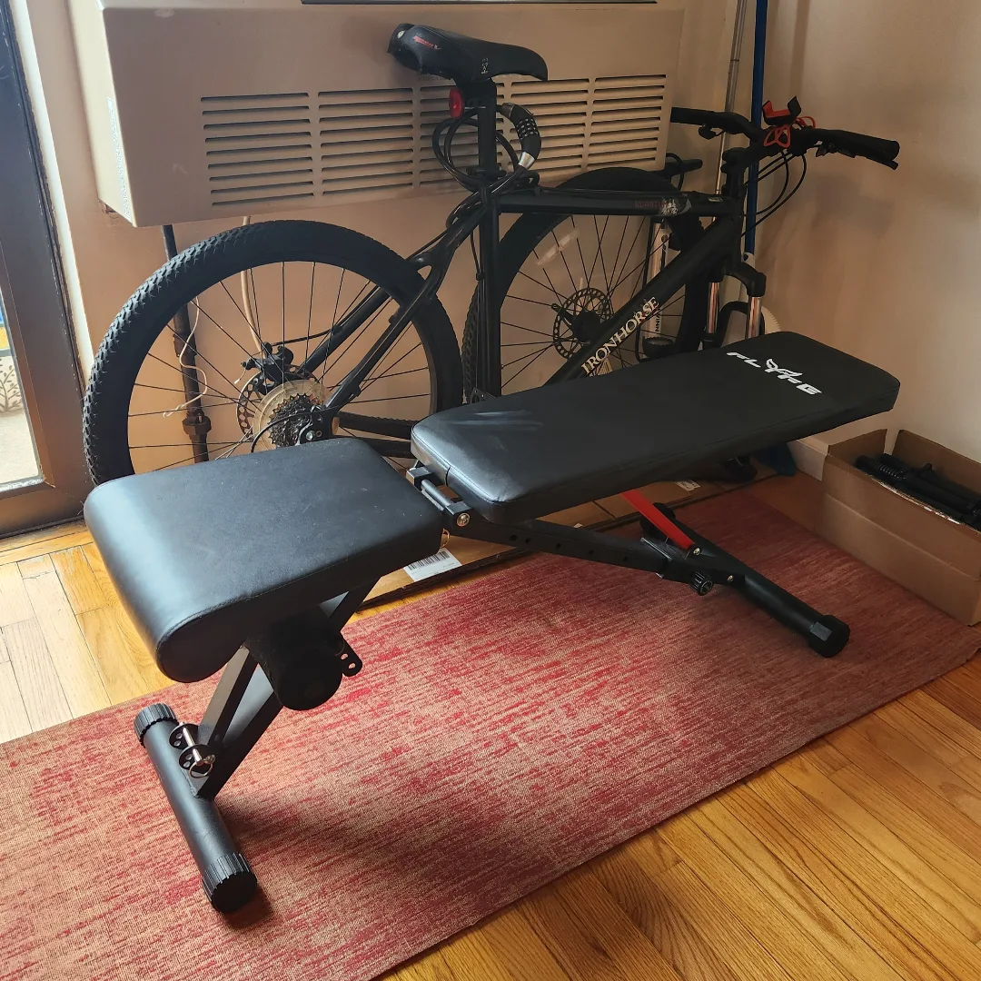 FLYFE Adjustable Weight Bench - Black thumbnail