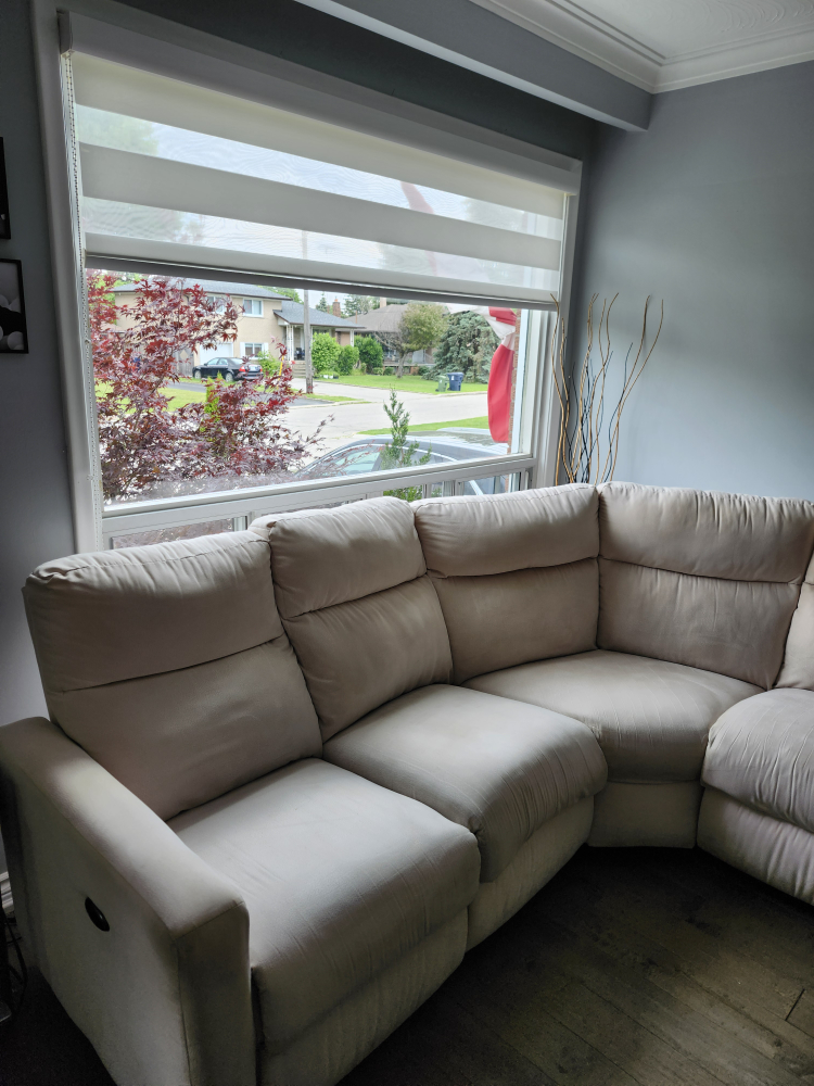 Cream Coloured Sectional Sofa