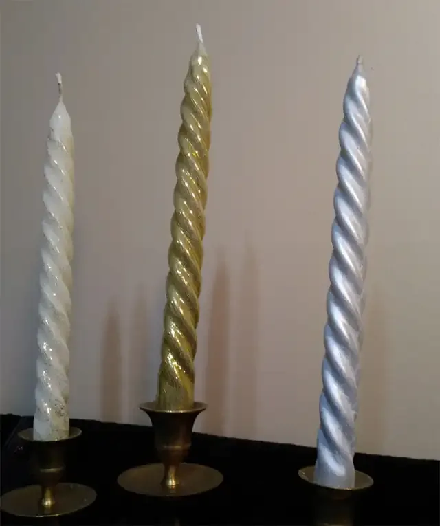 Dazzling Taper Candles