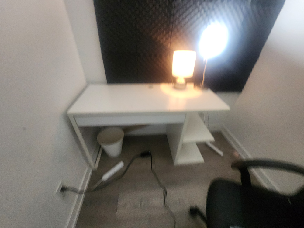 IKEA White Desk with shelves and drawer - photo 2