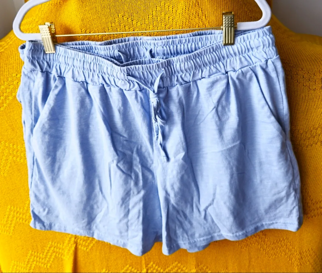 2 pairs of new light blue shorts thumbnail