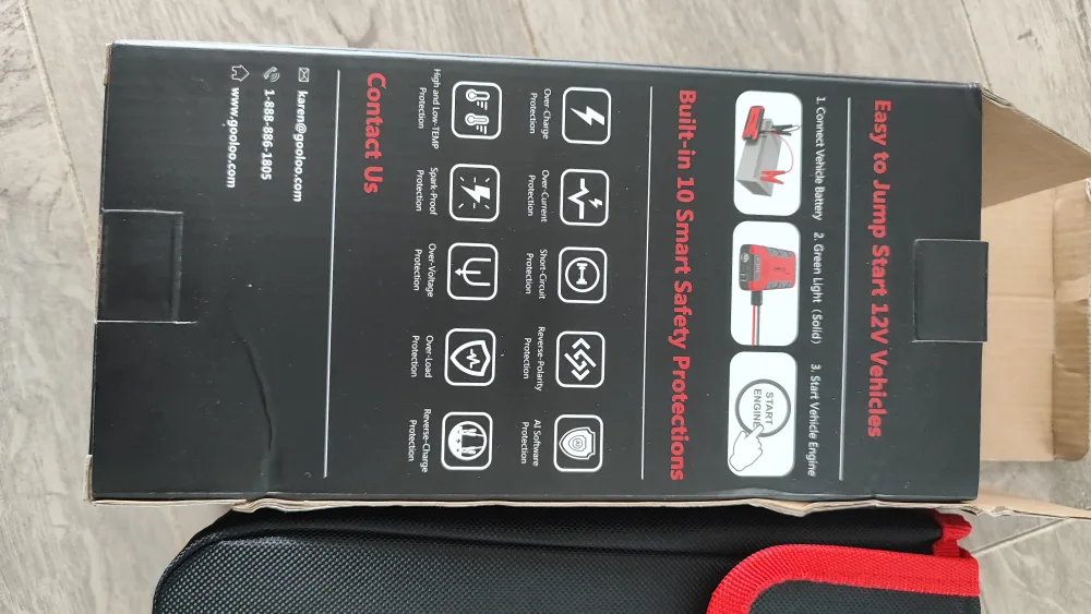GooDoo Jump Starter Kit GE4500 image indicator(4)