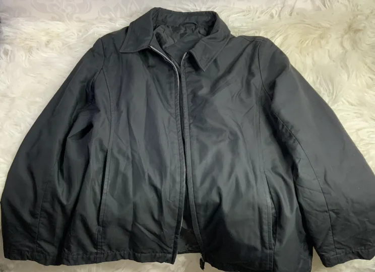 Black spring jacket thumbnail