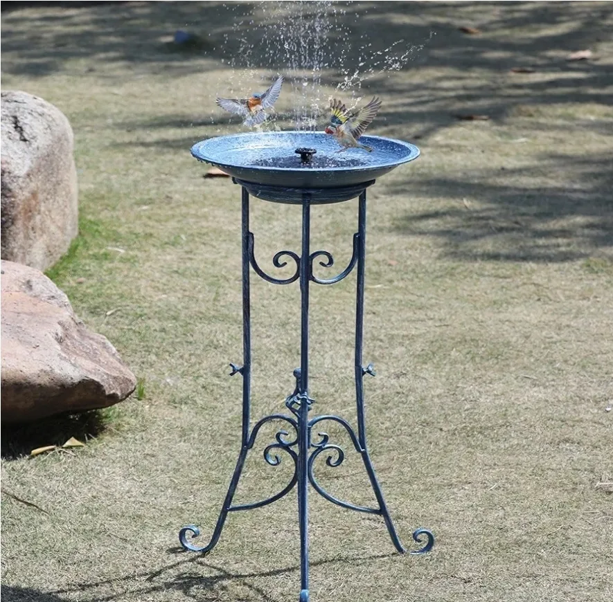 Solar Fountain Bird Bath thumbnail