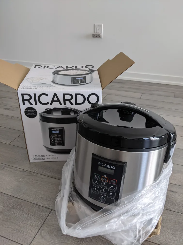 Ricardo 7-Function Rice Cooker - Brand New! thumbnail