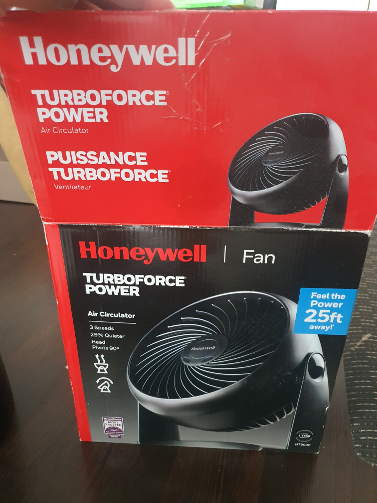 Honeywell TurboForce Air Circulator Fan - photo 2