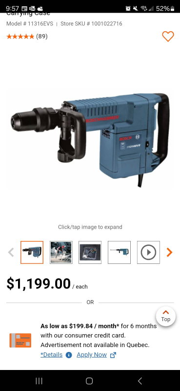 BOSCH Demolition Hammer - photo 2