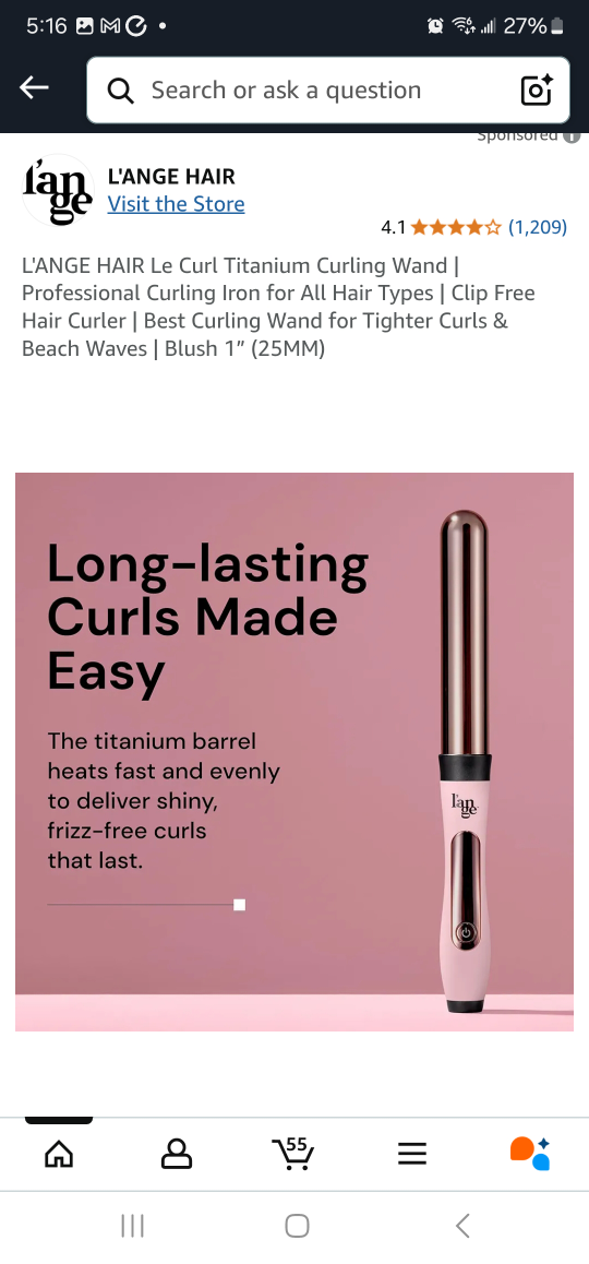 L'ange Curling Wand - photo 2