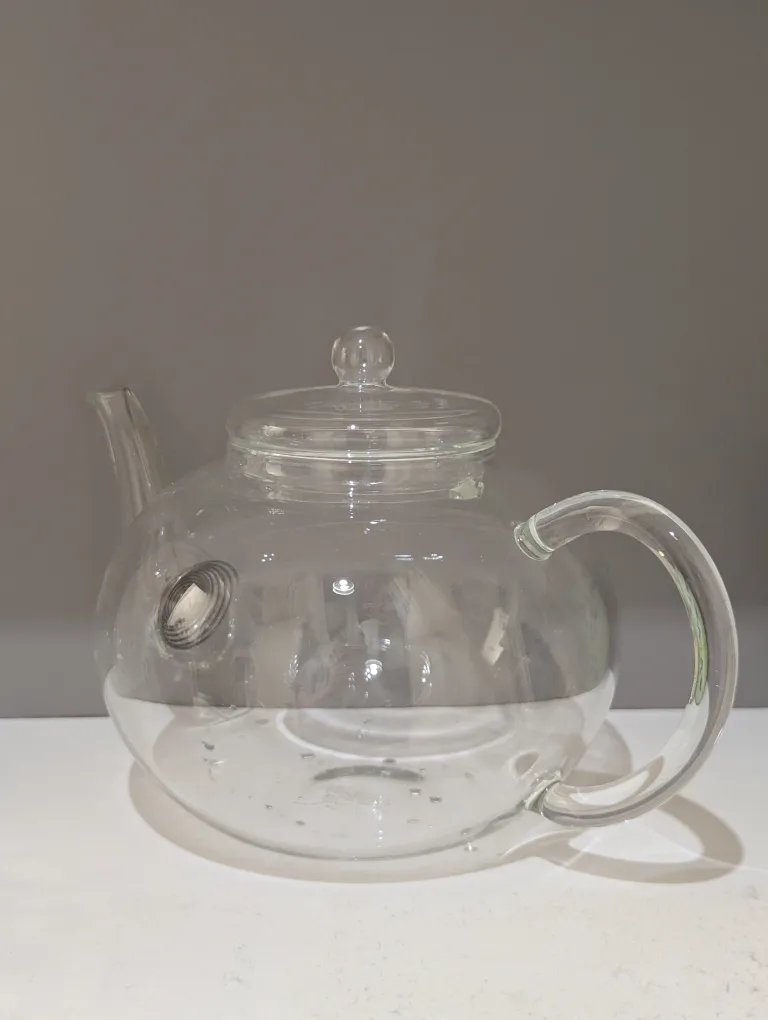 Clear Glass Teapot image indicator(2)