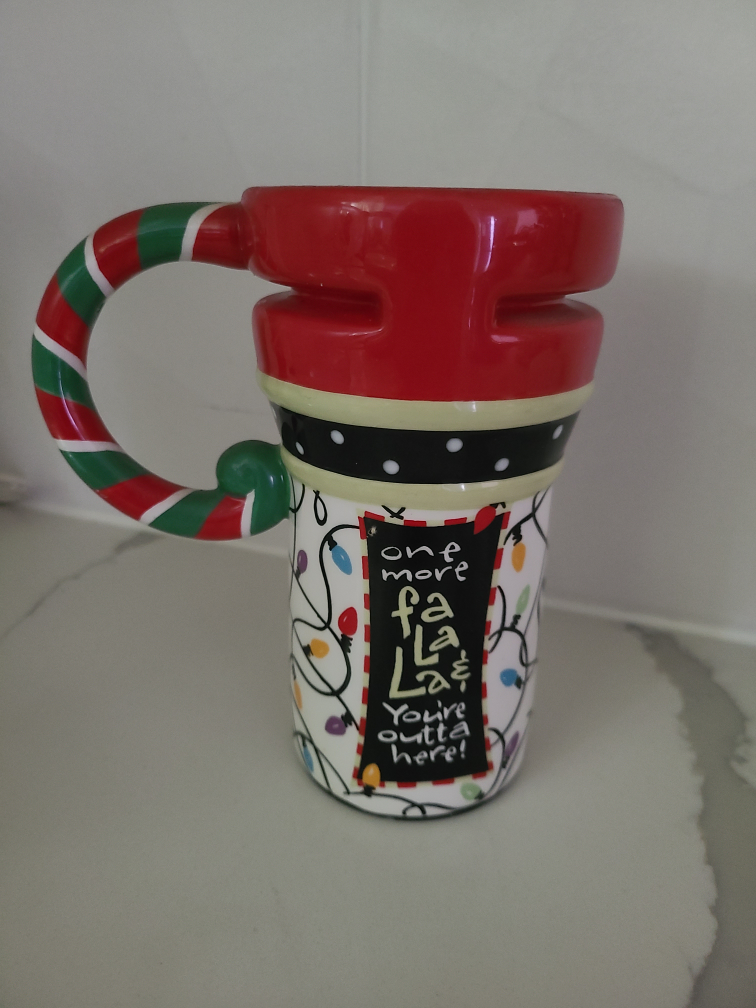 Festive Mug with Lid
