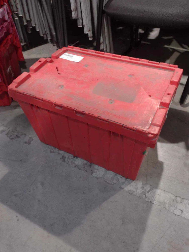 SALE! Plastic Stacking Industrial / Shipping Bins / Containers image indicator(5)