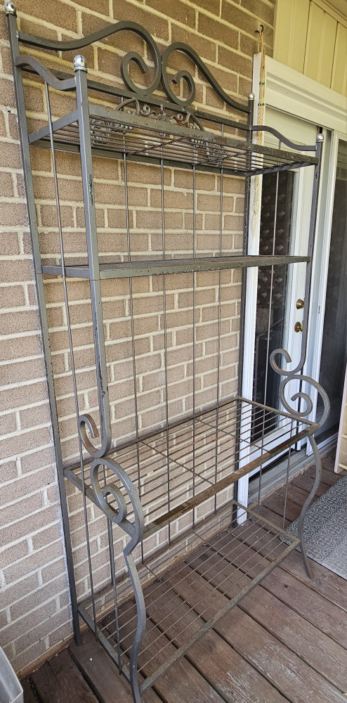 Metal shelving unit - photo 3