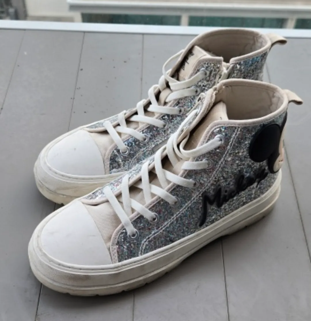 Mickey Mouse Glitter High-Top Sneakers thumbnail