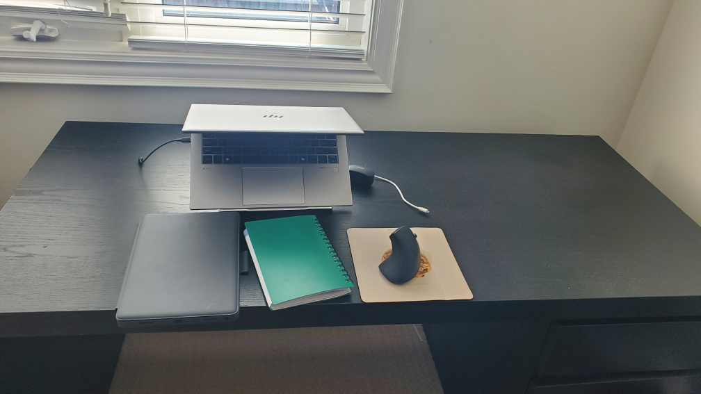 IKEA Desk - Black-Brown - photo 4