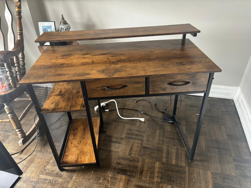 Industrial Style Computer Desk